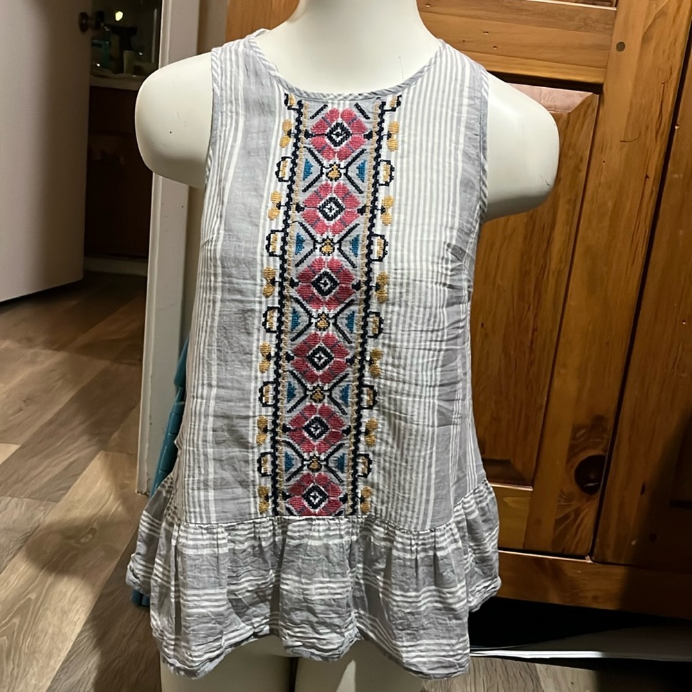 THML Embroidered Tank - Small